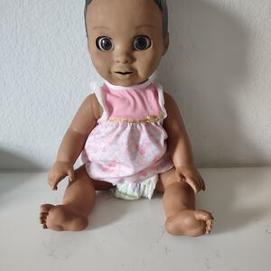 Pink Baby Doll in Pink Dress - Kids Toy